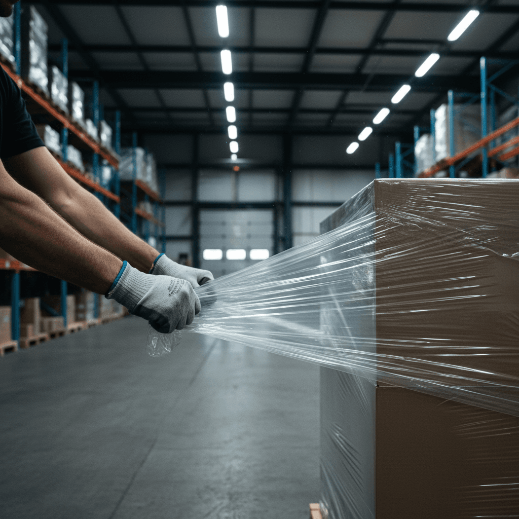 Shrink wrapping and crating service